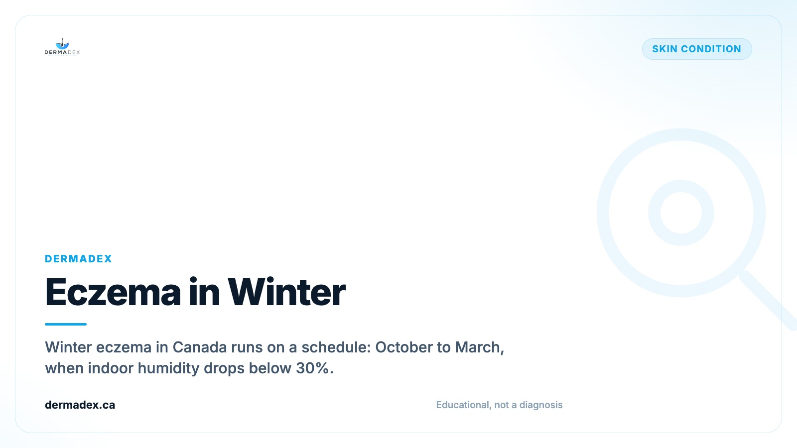 Eczema in Winter: Why Canadian Skin Suffers October to March