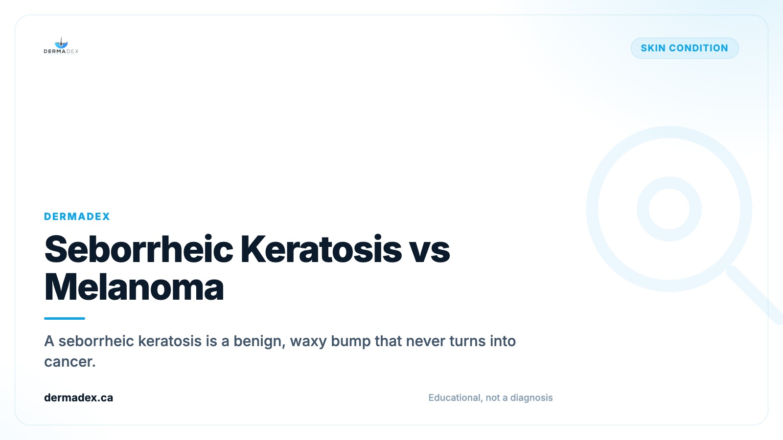 Seborrheic Keratosis vs Melanoma: How to Tell the Difference