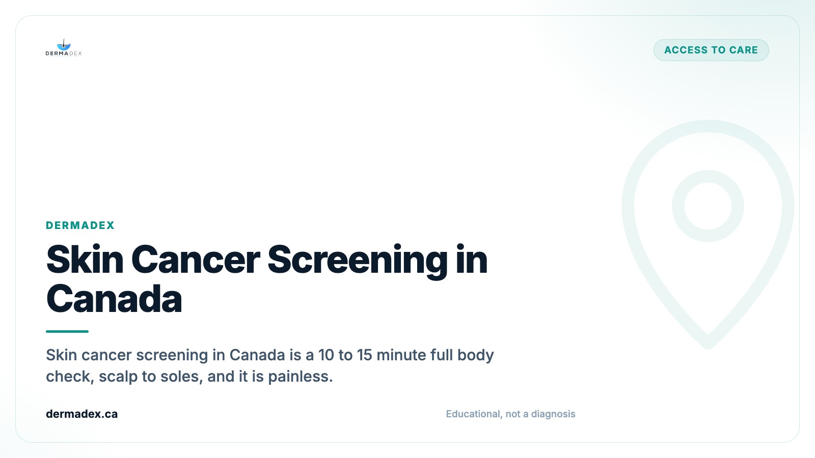 Skin Cancer Screening in Canada: Where and How to Get Checked
