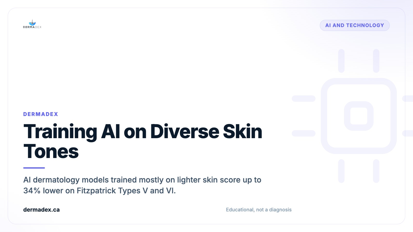 Training AI on Diverse Skin Tones: Fitzpatrick I-VI